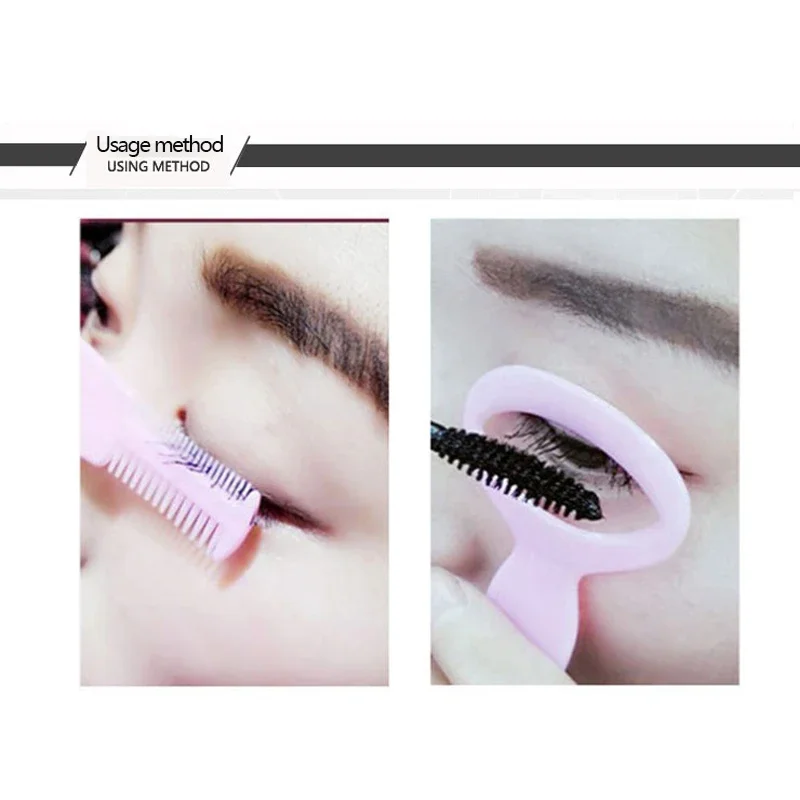 Make Up Mascara Eyelash Comb Applicator Eyeliner Guide Card Women Eye Makeup Stencils Tools Accessories Beauty Cosmetics