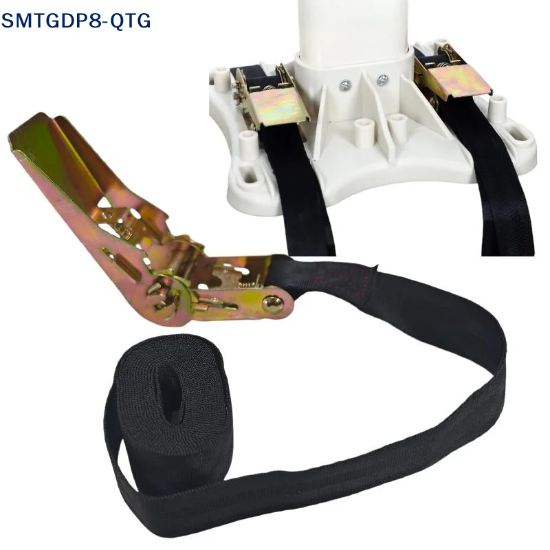 NEW 1Pcs Freight Car Fixed Tightener 1/2/3/4 Meters Cargo Strap Ratchet Tensioner Tighten Rope For Luggage Goods Transportation
