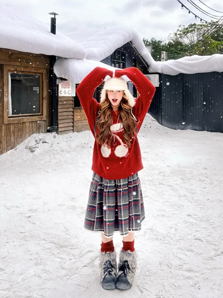 

NIIDAILY Ретро-юбка с кружевными вставками и клетчатым узором, в стиле колор-блок, для колледжа, женская, модная, для путешествий, из смесового полиэстера и хлопка, А-силуэт