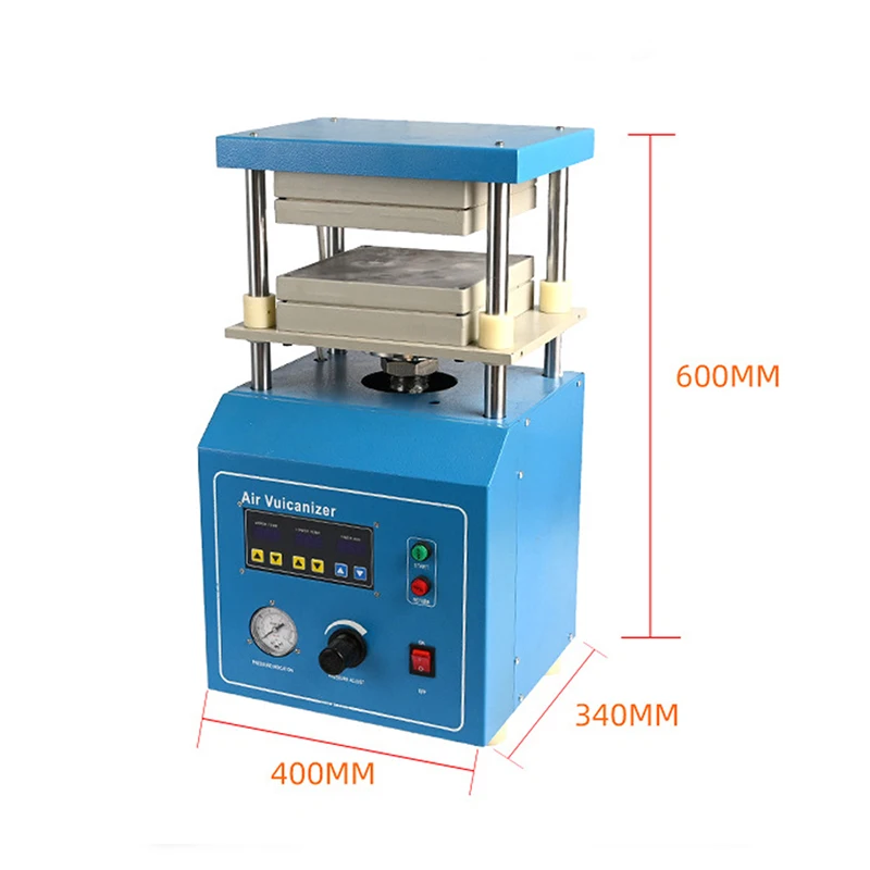 Pneumatic Jewelry Die Machine 850W Automatic Digital Display Mold Making Machine Jewelry Pneumatic Laminating Machine