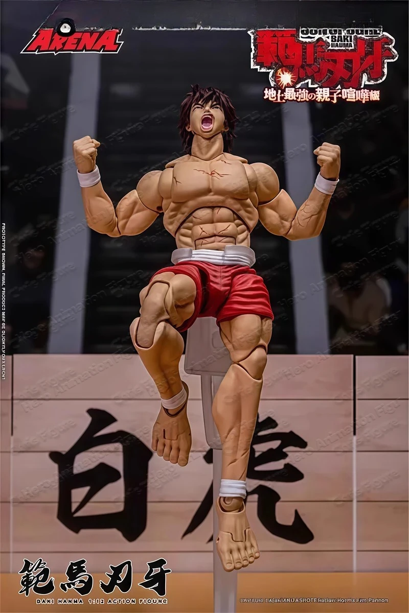 

В наличии: Коллекционная фигурка Storm Toys Arena ST Comic Baki Hanma BHSA01 1/12, подарок для коллекционеров