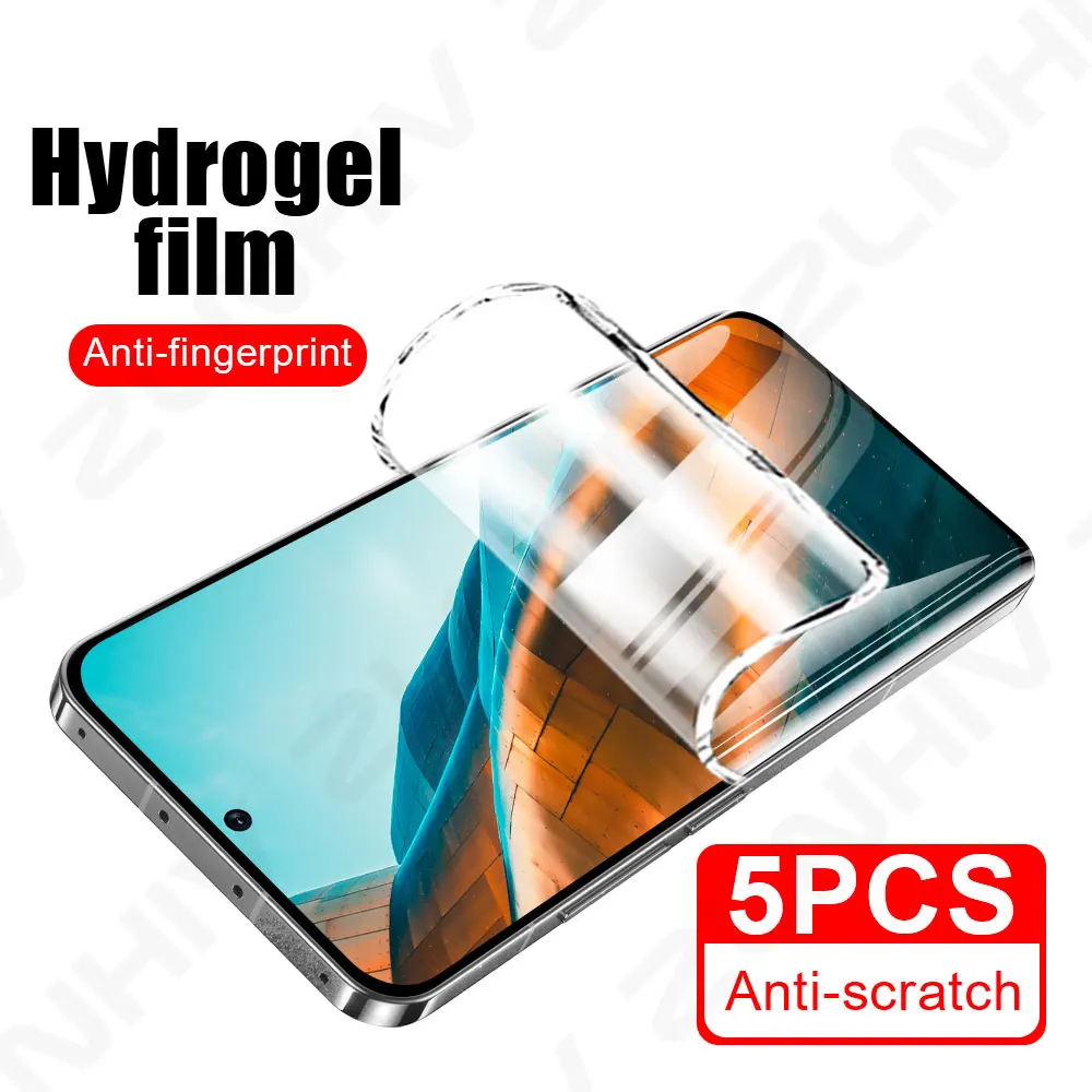 5Pcs Hydrogel Film Not Glass for Samsung S25 Ultra S24 Phone Screen Protector S23 Plus S22 Protective Film S21 S20 S10 Note 20