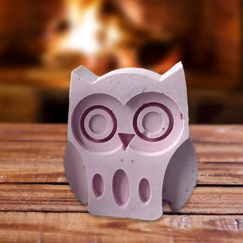 Cute Animal Resin Mold Frog Elephant Giraffe Owl Silicone Fondant Soft Clay mold Aromatherapy Plaster Candle Soap Mold DIY Craft