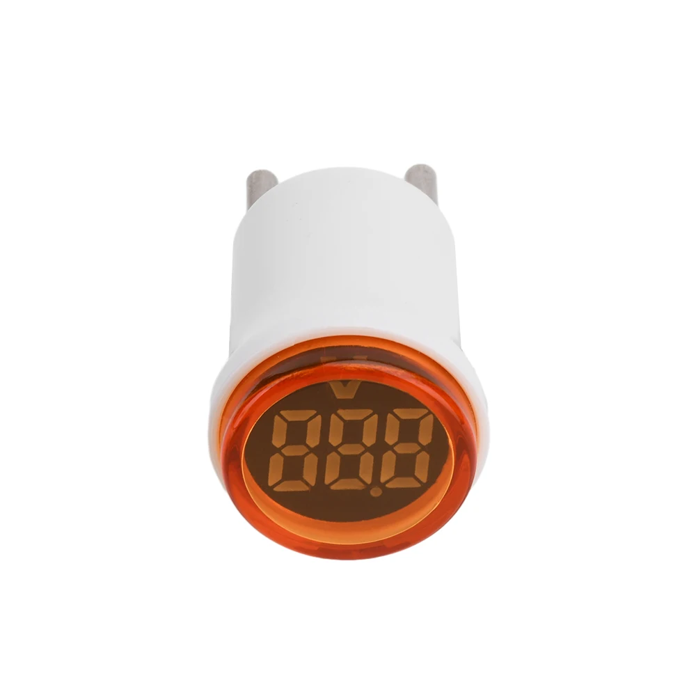 30mm AC 230V Voltmeter LED Digital Display Voltage Meter 50-500V Volt Measuring Instrument EU Plug Voltage Indicator Monitor