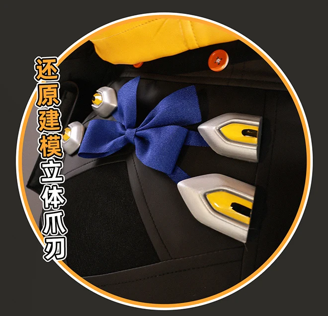 متوفر في المخزون لعبة حديثة Zenless منطقة صفر ZZZ جديد Ju Fufu تأثيري حلي هالوين عيد الميلاد لعب الأدوار حفلة كوميدية S-XXL حجم