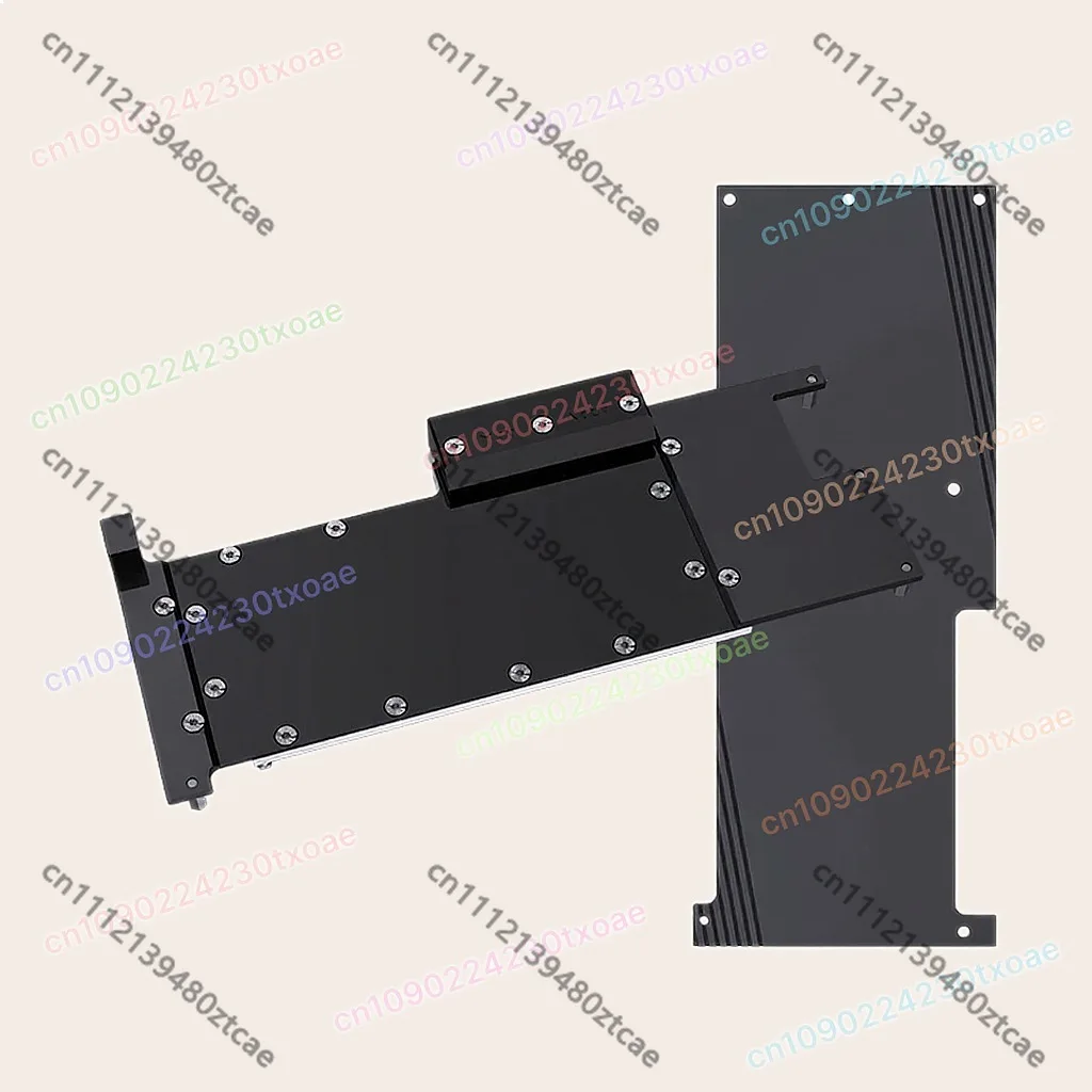 

1pc GPU Water Block Copper Cooling Radiator RGB for Professional Accelerator Card