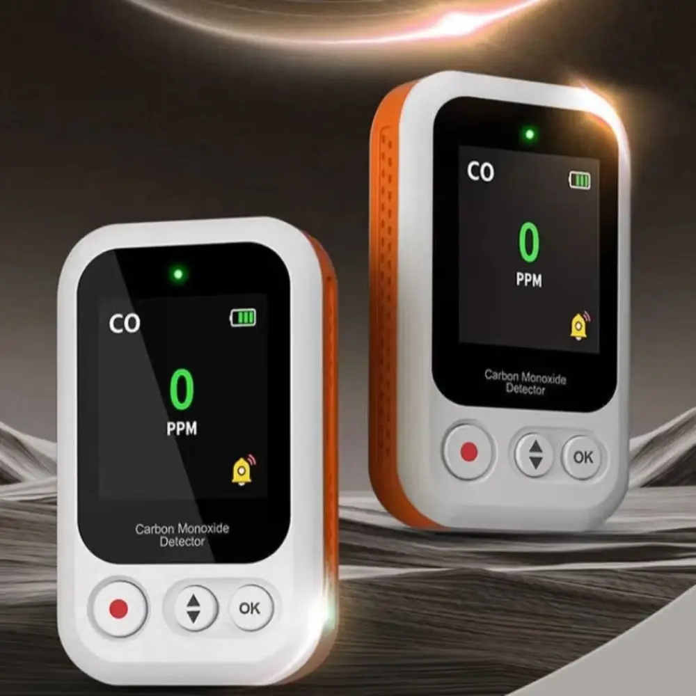 

Высокочувствительный детектор угарного газа с ЖК-дисплеем, перезаряжаемый, с сигнализацией, монитор безопасности высокой четкости