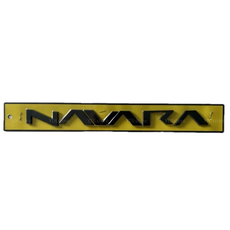 3D ABS Car Letters Front Hood Logo Sticker Tail Door Bumper Badge Auto Rear Trunk Emblem Accessories Fit For NISSAN NAVARA NP300