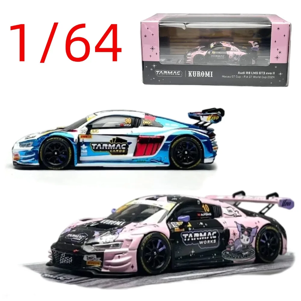 

TW Diecast 1/64 Scale Audi R8 LMS GT3 Evo II Racing Car Model Alloy Audi R8 LMS GT3 Macau GT Cup Play Vehicles Toys for Boys