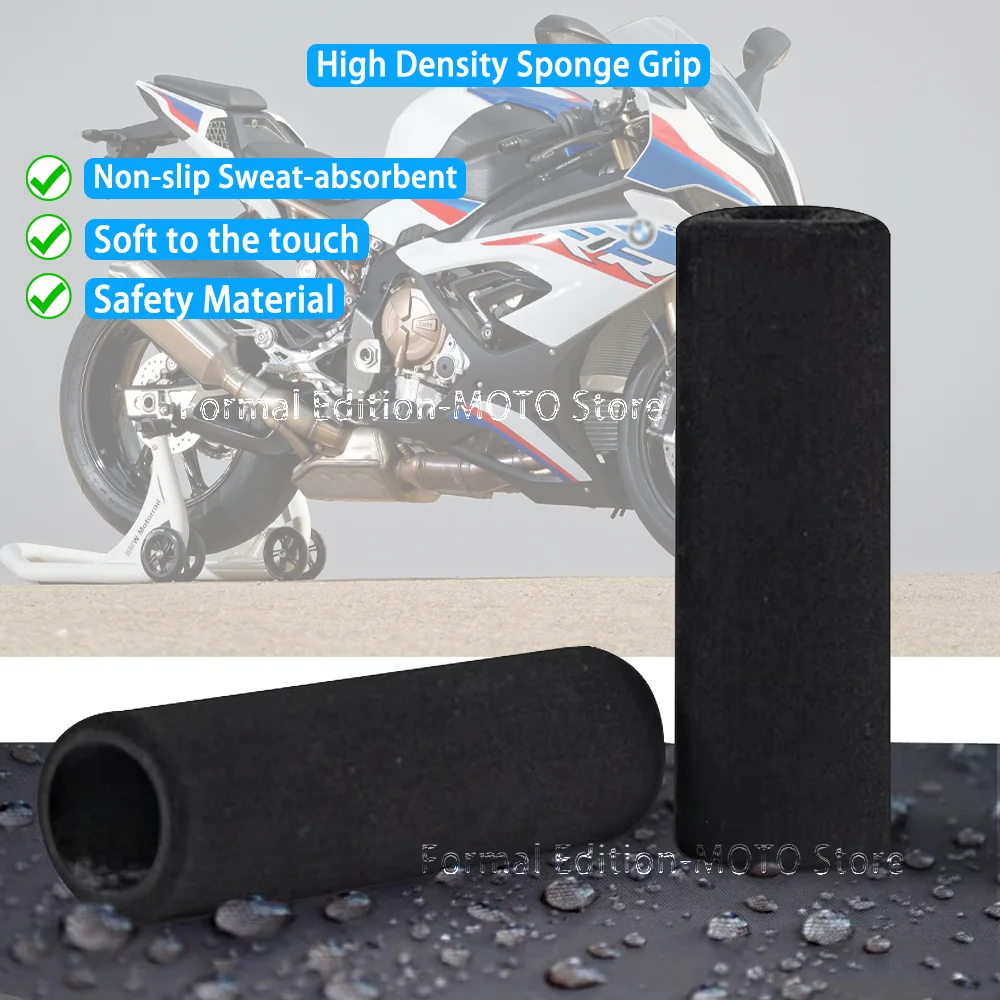 Sponge Grip for BMWS1000RR Motorcycle Handlebar Grips Anti Vibration for BMW S1000  S1000RR 2010-2018 2019 2020 2022 Accessories