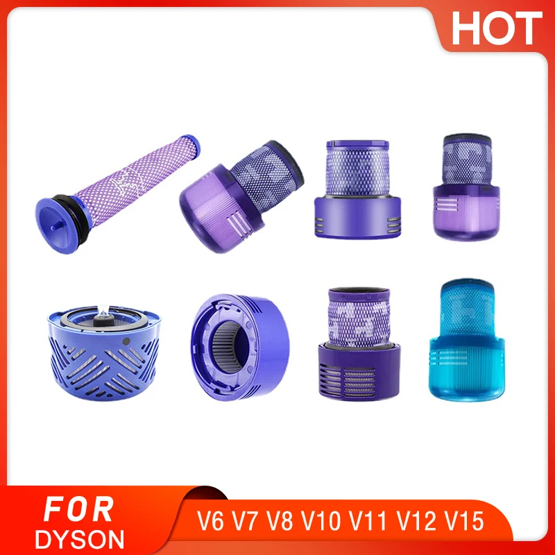 For Dyson Vacuum cleaner filter V6 V7 V8 V10 V11 V12 V15 filter electric floor brush head