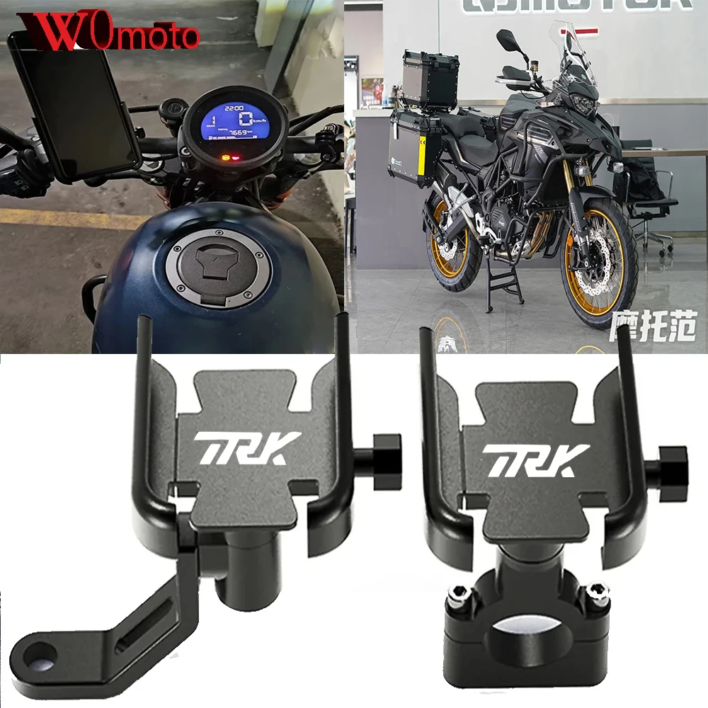 

For Benelli TRK 502 502X TNT 125 600 Leoncino 250 500 Motorcycle accessories mobile phone holder GPS navigation mounting bracket