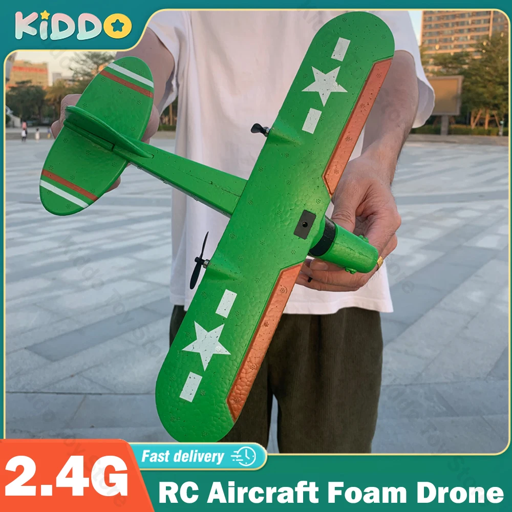 

RC Aircraft Foam Drone Glider Electric Fighter Remote Control Airplane Fall Resistant Plane Toys for Boys Children's Day Gifts