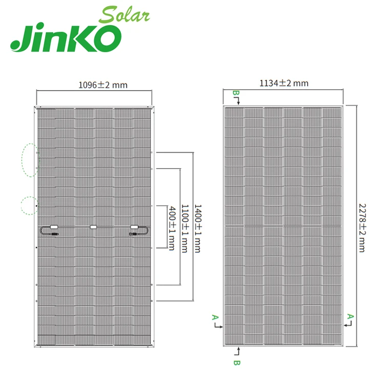 Long Warranty N Type Dual Glass Jinko Module 575w 585w 590w 600w Bifacial Solar Panel for Project Use