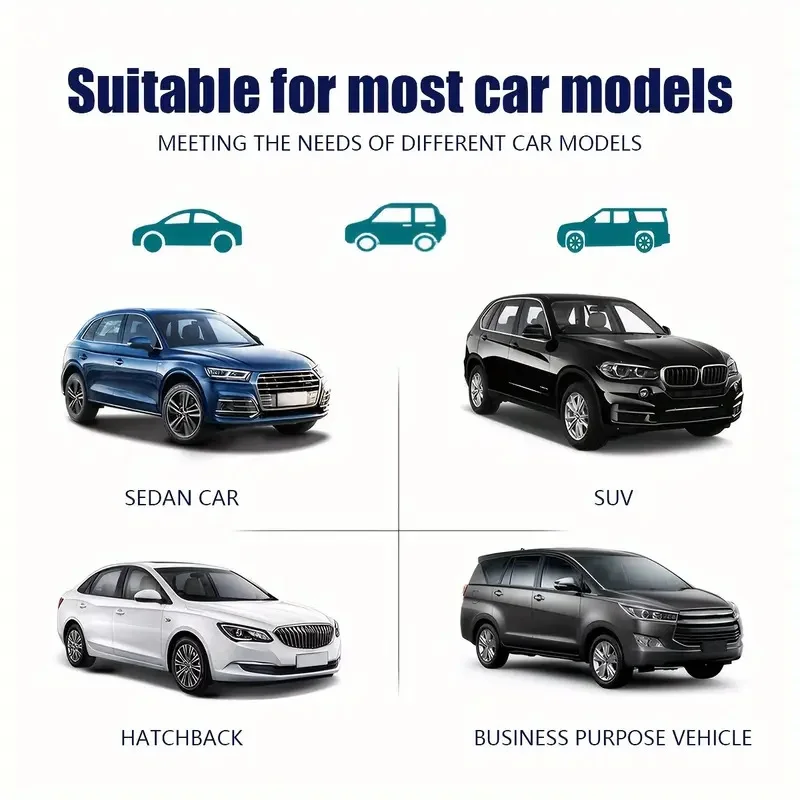 غطاء ثلج عالمي للزجاج الأمامي للسيارة - واقي من المطر والثلج الصقيع لمعظم السيارات وسيارات الدفع الرباعي، قطعة واحدة من درع الزجاج الأمامي للسيارات #6