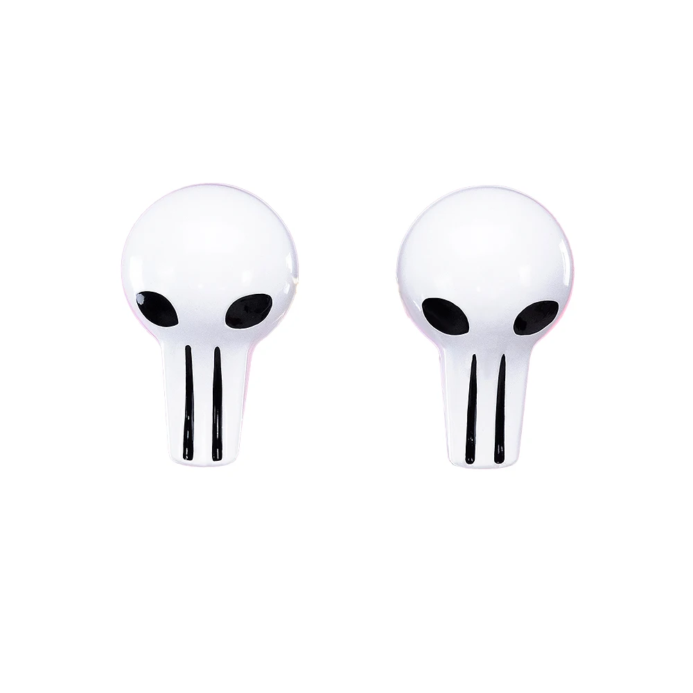 Velvette Ear Clips Anime Cosplay DokiDoki Women Velvet Cosplay Ear Clips Skull Earrings Halloween Cosplay Accessories