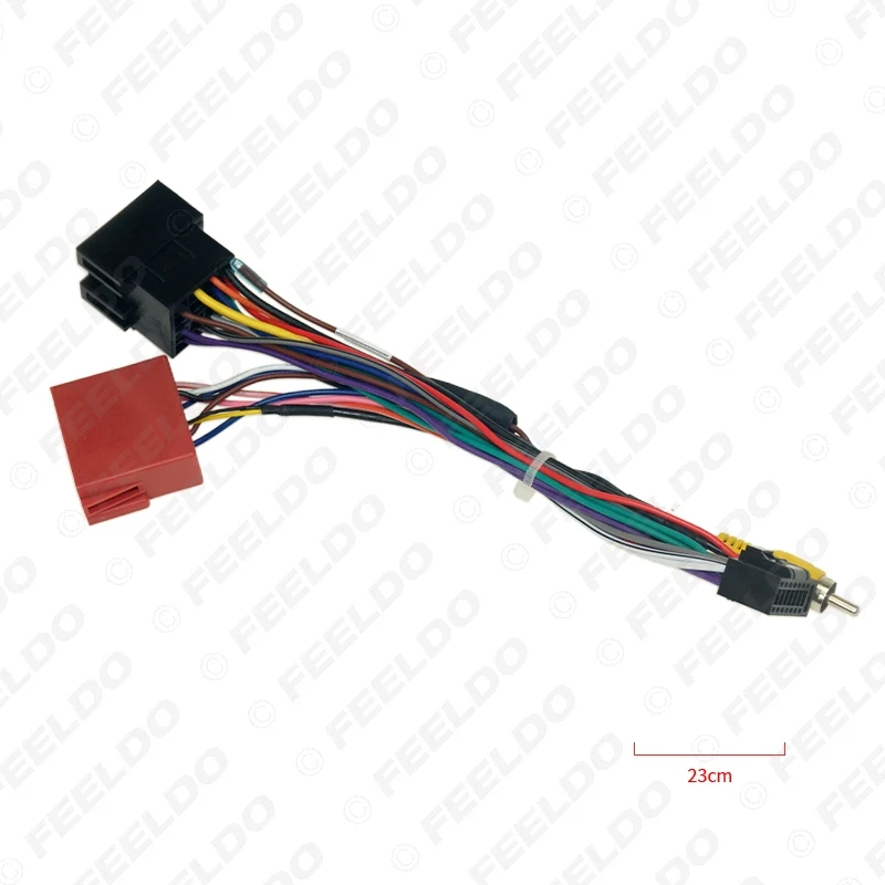 Car 16pin Audio Wiring Harness With USB Cable For Lada Vesta 2006-2016  Aftermarket Stereo