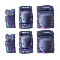 BROITON Speed Skating Roller Skates Protector Children Protection Skateboard Riding Bicycle Protect Wrist Guard Elbow Knee Pads