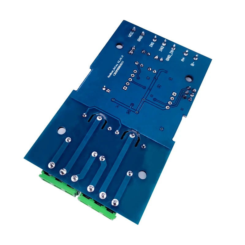 Módulo de relé bidirecional Modbus Rtu 7-24V Entrada/saída do interruptor RS485/TTL