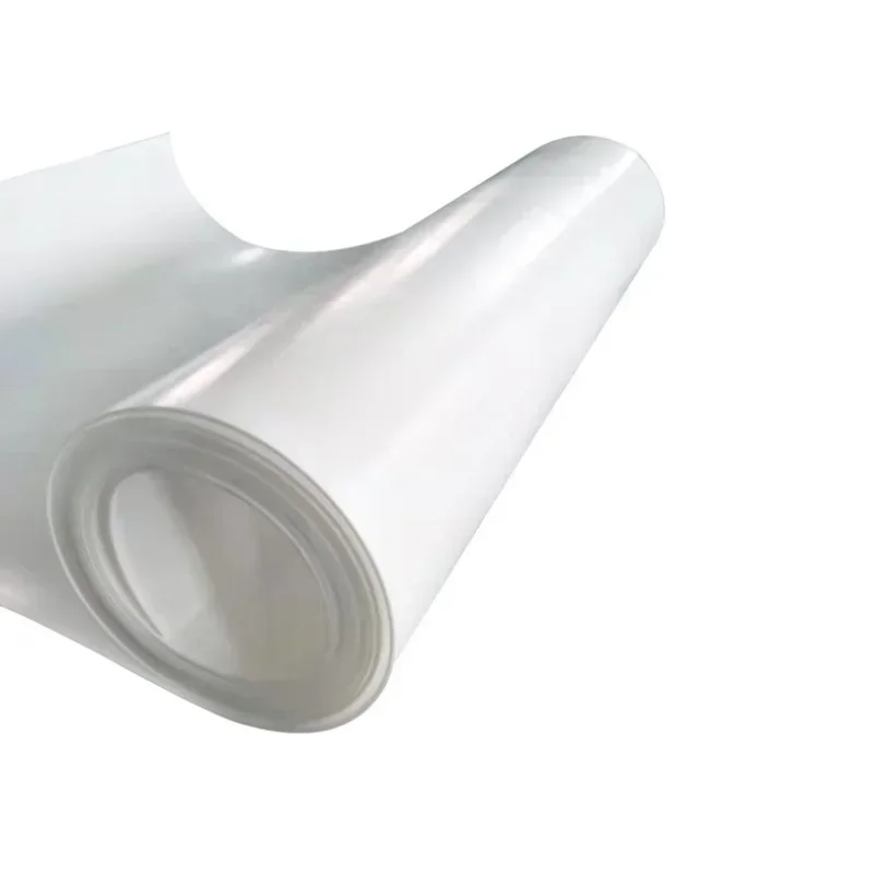 

White PTFE Film High Strength Temperature PTFE Sheet Thickness 0.3*250*500MM 0.5*250*500MMPTFE Sheets
