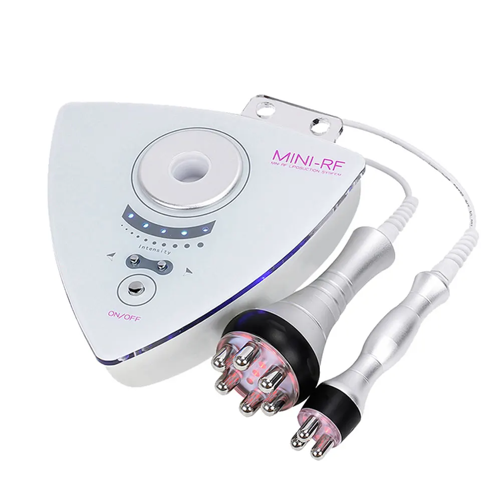 Máquina RF 2 en 1 Para rejuvenecimiento de la piel, masajeador de belleza antiarrugas, radiofrecuencia Facial, ojos y cuerpo