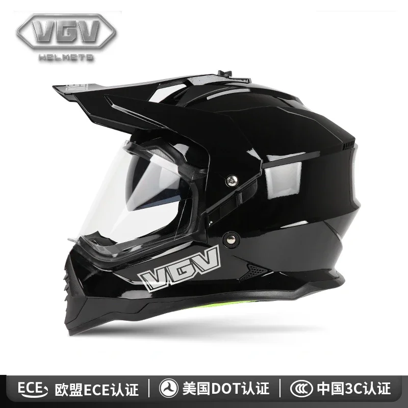 3C ECE DOT GB Certified VGV New National Standard Motorcycle Cross Country Rally Helmet Four Seasons Locomotive