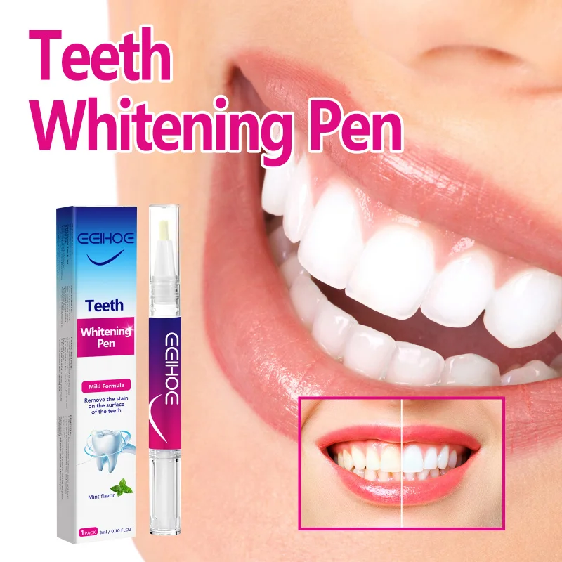 

Teeth Cleaning Pen - Deeply Clean Teeth, Remove Odor, Stains & Tartar, Freshen Breath, Whiten & Brighten For Dental Beauty