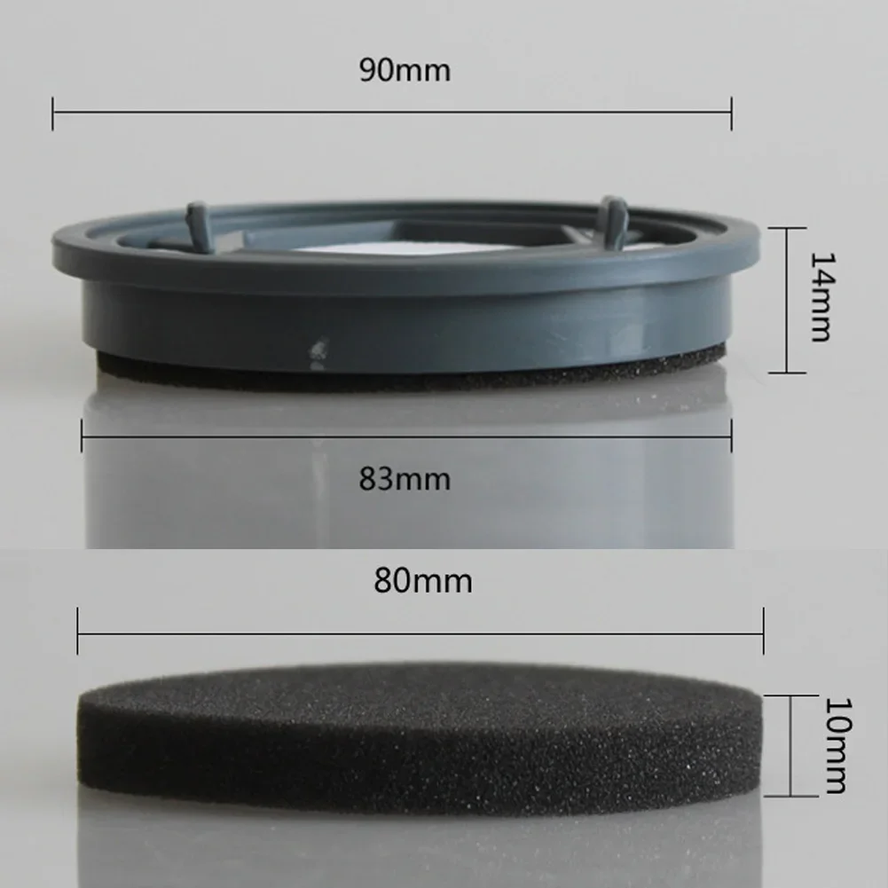 2in1 Filter For Cordless Handheld Vacuum Cleaner Cyclone Handheld Replacement Robot Sweeper Spare Household Part Accessories