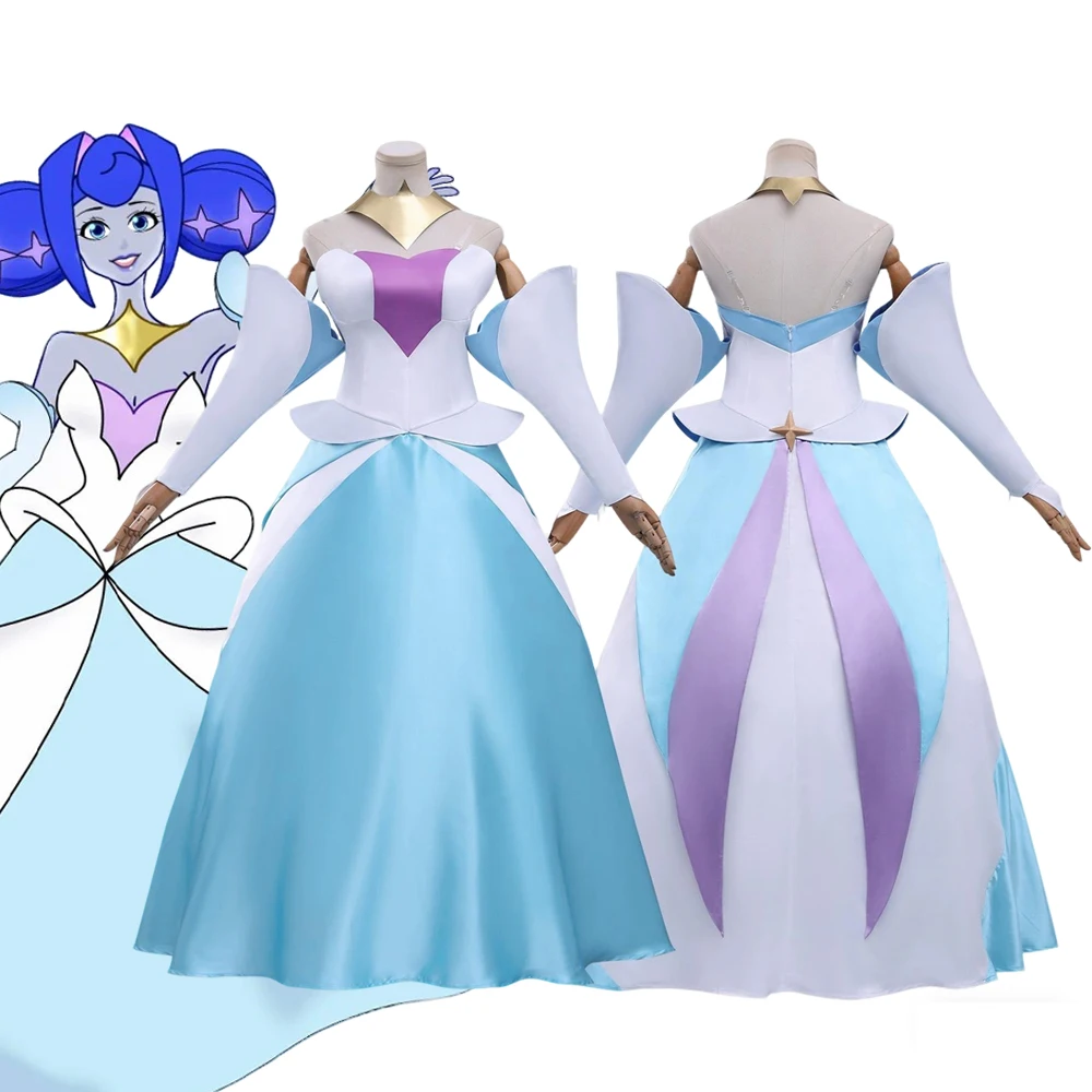 

Anime Knights Of Guinevere Cosplay Costume Women Dress Princess Stage Uniform Carnival Masquerade Clothes Outfit