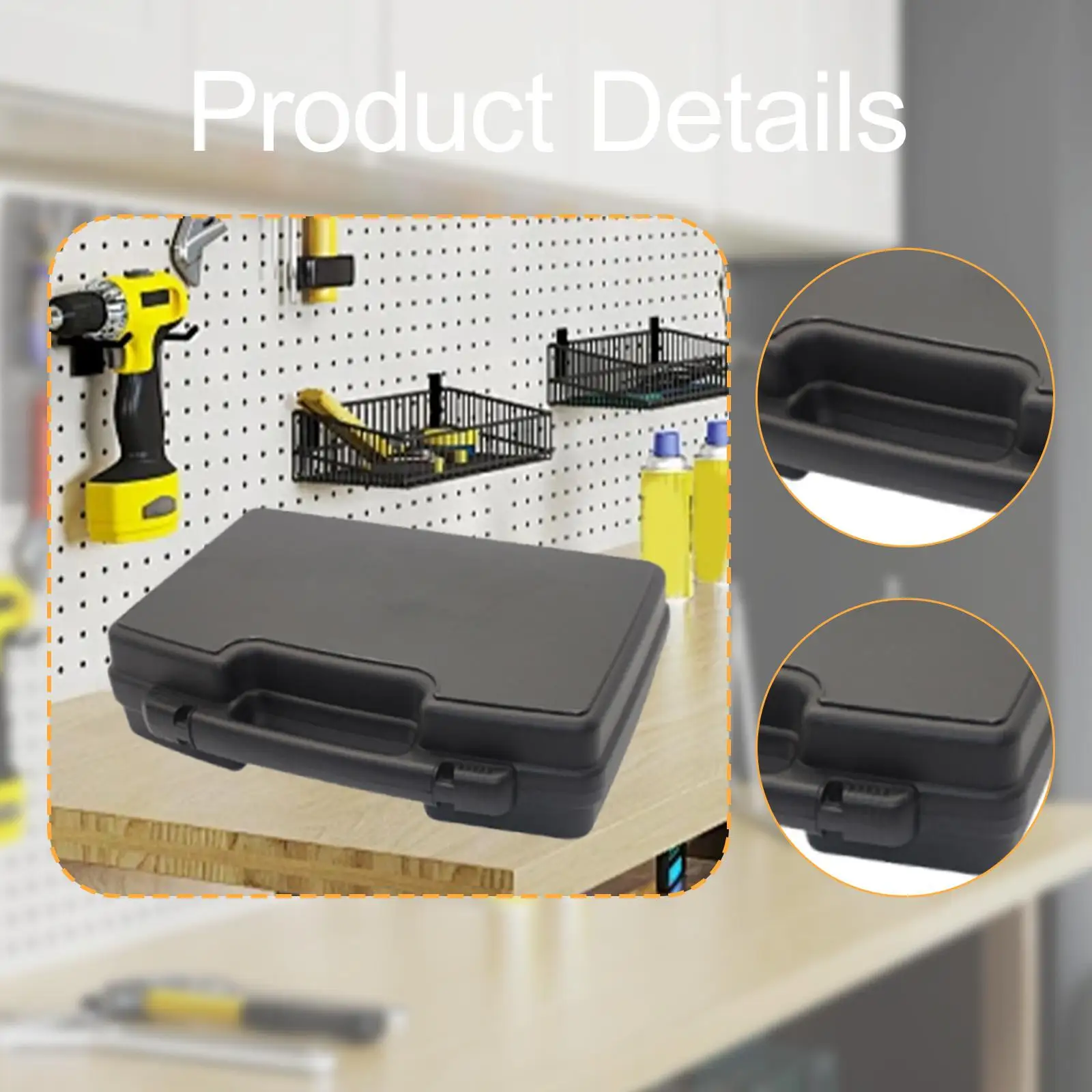 Портативный ящик для инструментов, устойчивый к падению, автомобильный ящик для инструментов, многофункциональный органайзер для транспортных средств