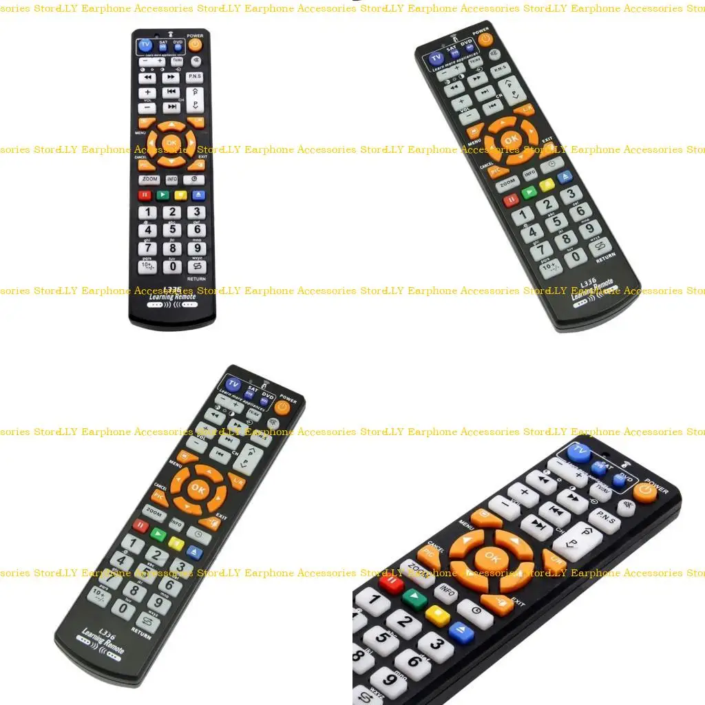 

462E Durable Remote forTV CBL DVD SAT STB DVB HIFI BOX STR-T Learn Remotes
