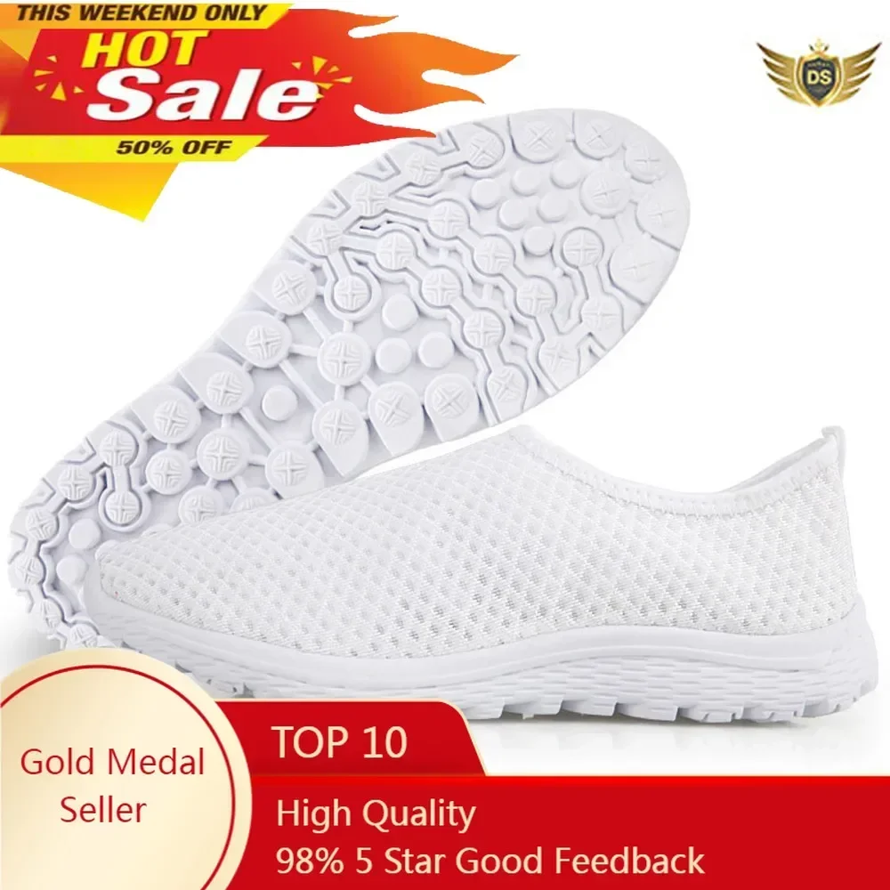 

Custom Shoes Customized Women Summer Sneakers Lightweight Breathable AF Mesh Casual Flats Female Slip-on Shoes Dropshipping