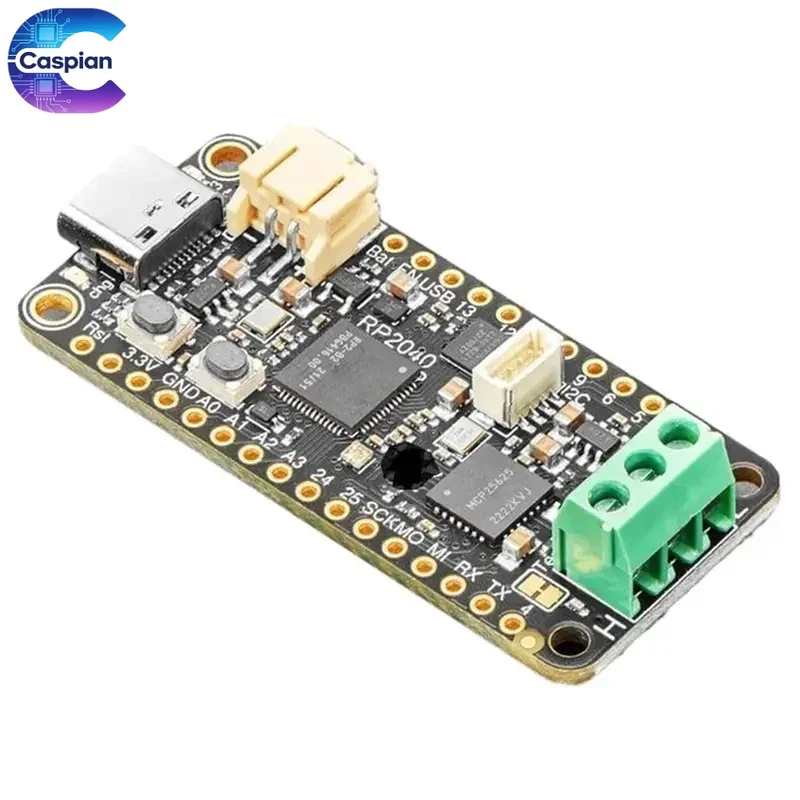 5Pcs Adafruit 5724 RP2040 CAN Bus Feather MCP2515 MCP2562 STEMMA QT USB-C 8MB Flash for Arduino