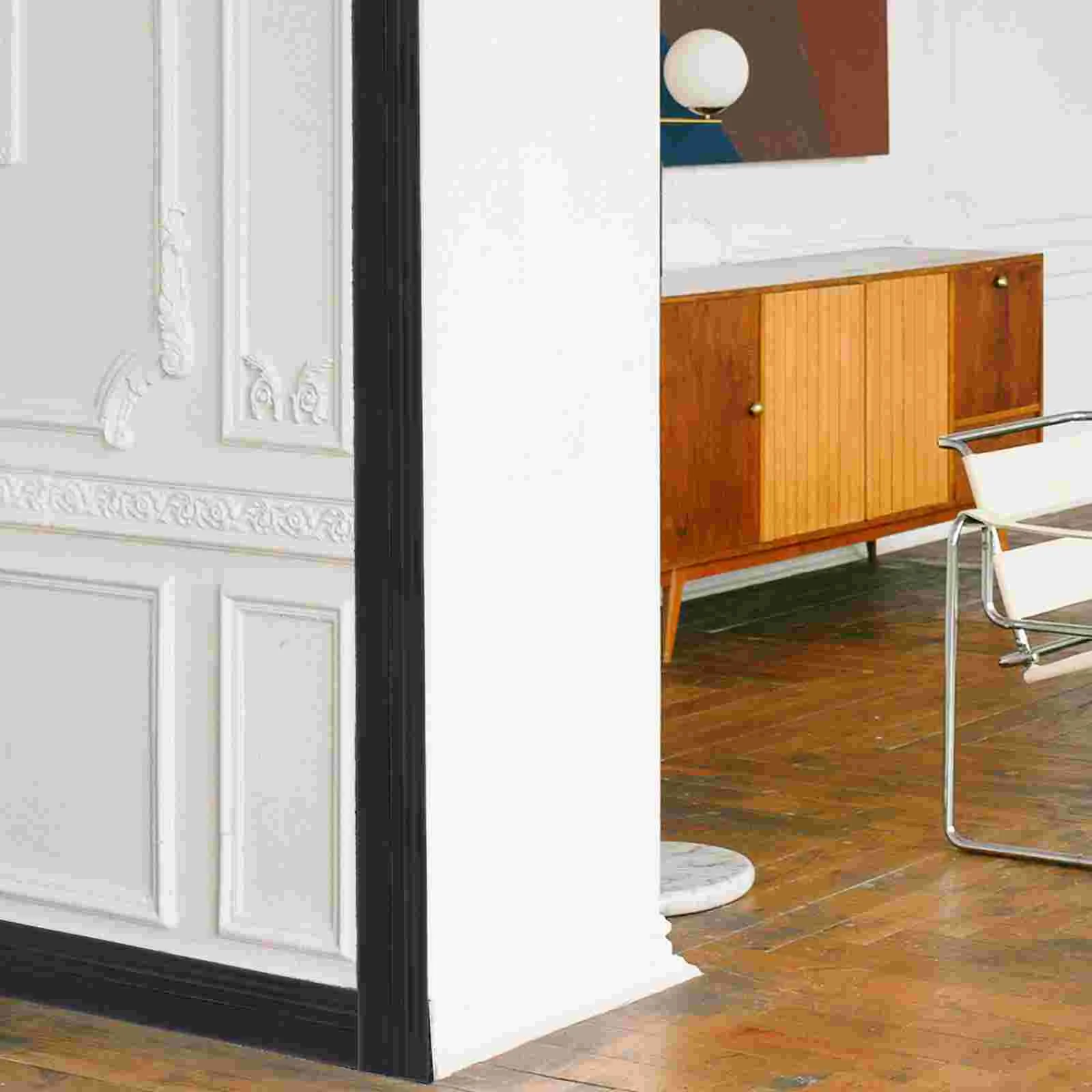 Kendinden Yapışkanlı Süpürgelik Dekorasyon Kalıplama Alt Plaka Süpürgelik Panoları Duvar Döşeme Nbr Kabuğu ve Sopa