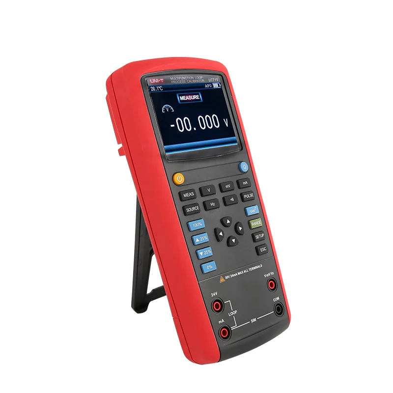 UNI-T UT715 Multifunction Loop Process Calibrator DC Voltage and Current Output/Measurement Loop Calibrator