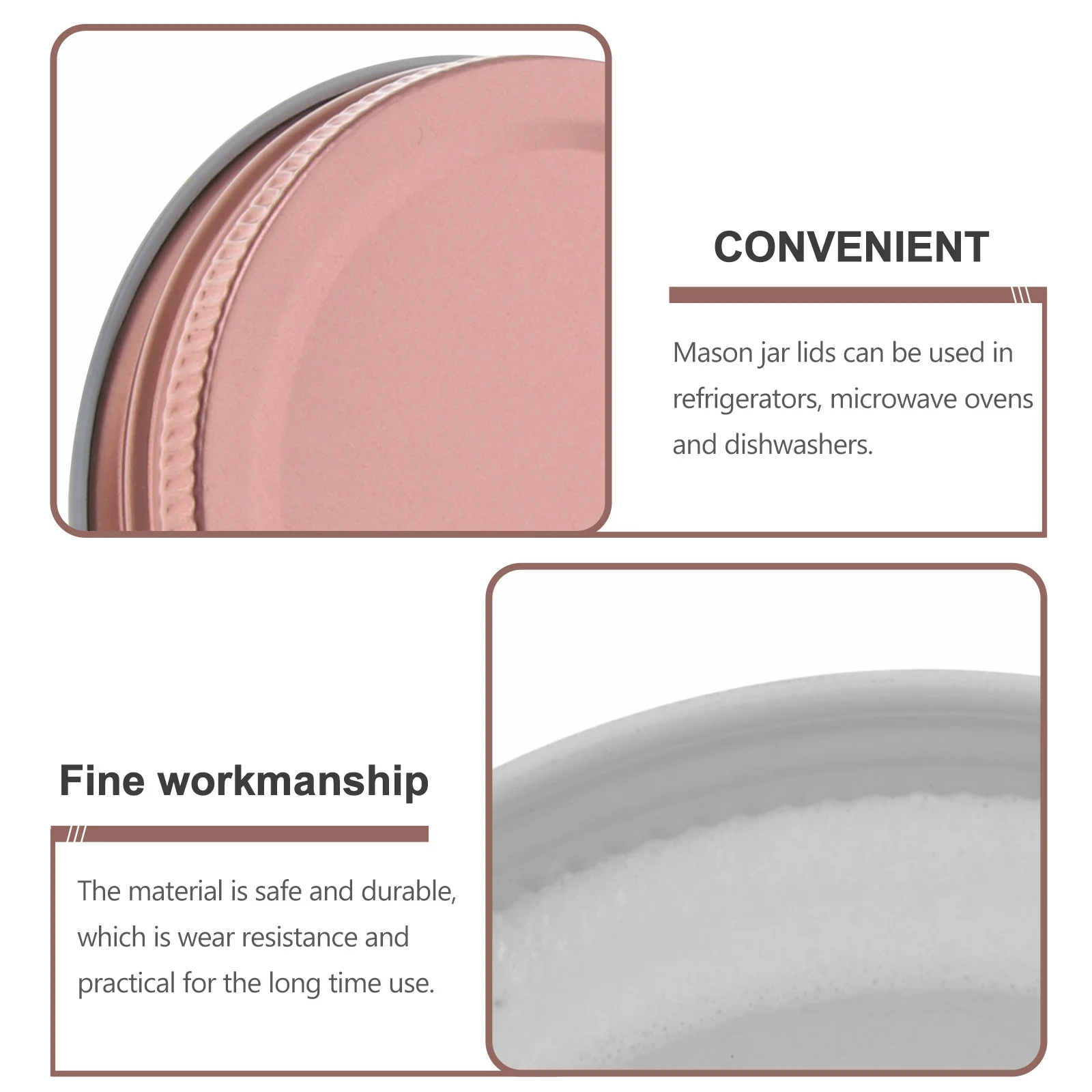 

12Pcs Reusable Jar Covers Dust Proof Contamination Protection Easy Storage Convenient Canning Lids Jar Covers Canning Lids