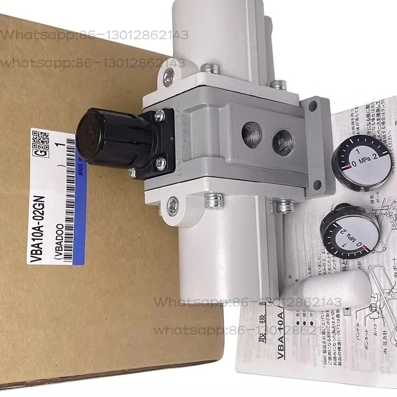 Valve de surpression pneumatique originale, cylindre récepteur d'air, VBA10A-02GN VBA10A-02 VBA10A-F02 VBA10A-F02GN