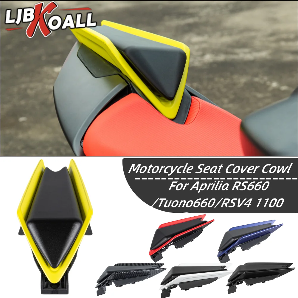 RiderJacky® For Aprilia RS660 2020-2022,Tuono 660/RSV4 1100 21-22 Motorcycle Rear Passenger Pillion Seat Cover Fairing Seat Cowl