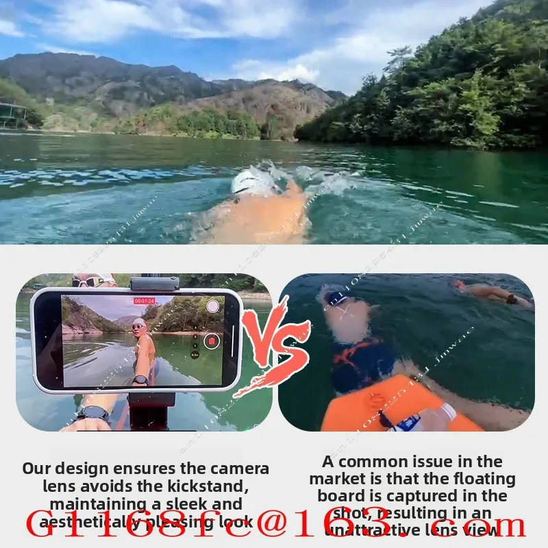 First Perspective Shooting Record Swimming Time Swimming Follow-up Aid