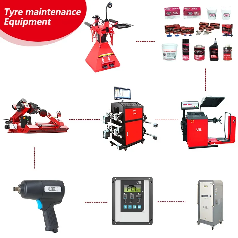 Portable Manual Car Motorcycle Tire Changer Disassemble Simple and cheap Car repair Machine UE-K60001