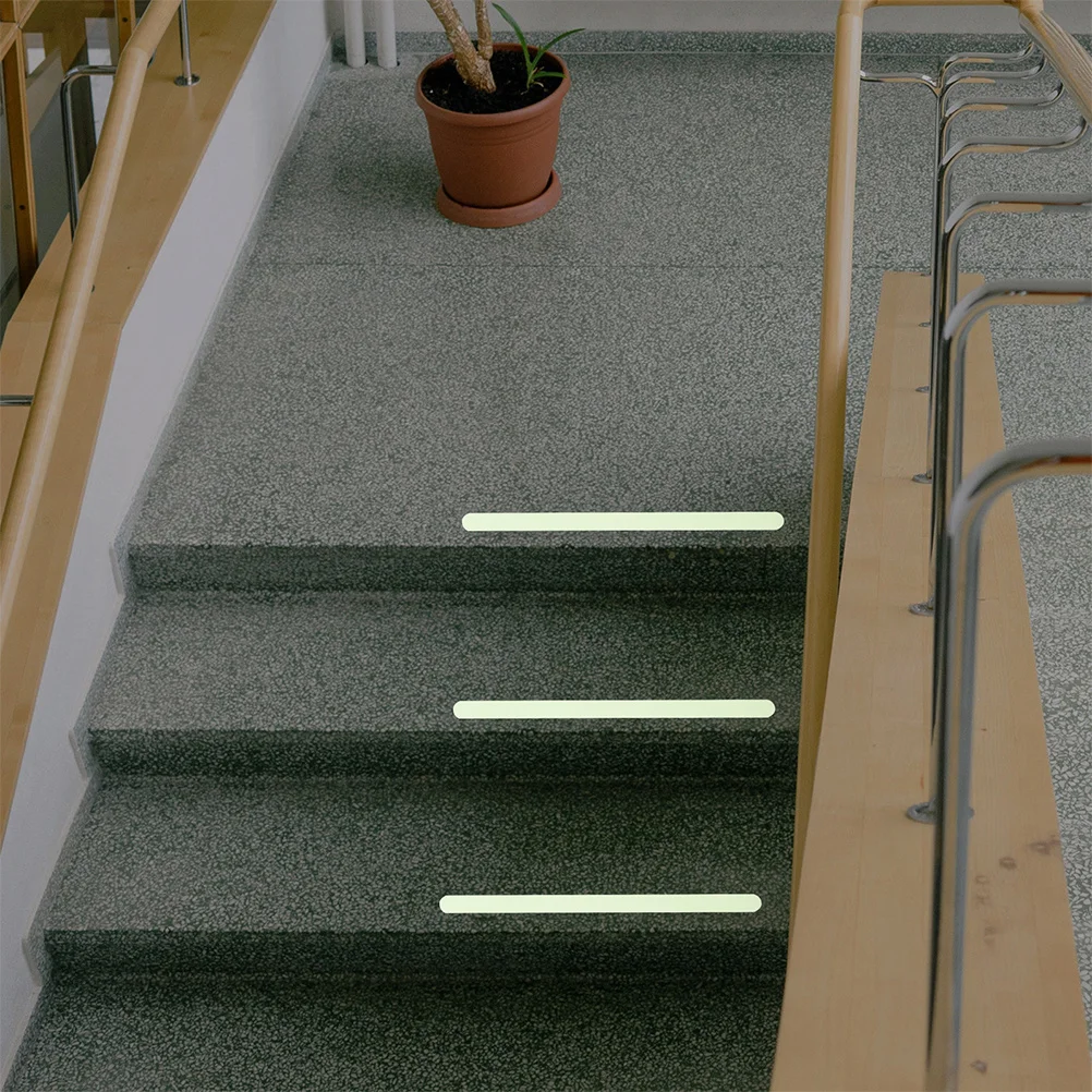 24Pcs Luminous Anti-Slip Strips Bathroom Stair Treads Waterproof Non-Slip Stickers for Kids Elderly Safety Stair Treads Outdoor