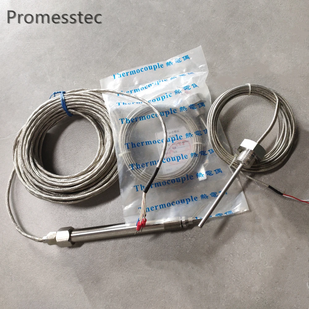 Wasserdicht 3 Drähte pt100 rtd 100cc 200cc 300cc industrielle Edelstahls onde Thermo element Temperatur sensor