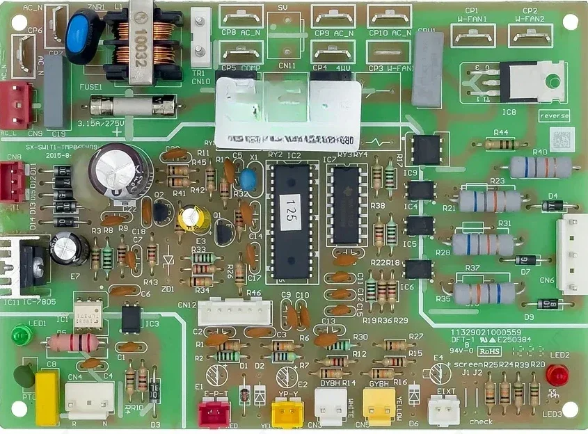 

New For AUX Air Conditioner Control Board QRD-SW1C-TMP86FH09-SYE1 Circuit PCB 11222047000049 Conditioning Parts