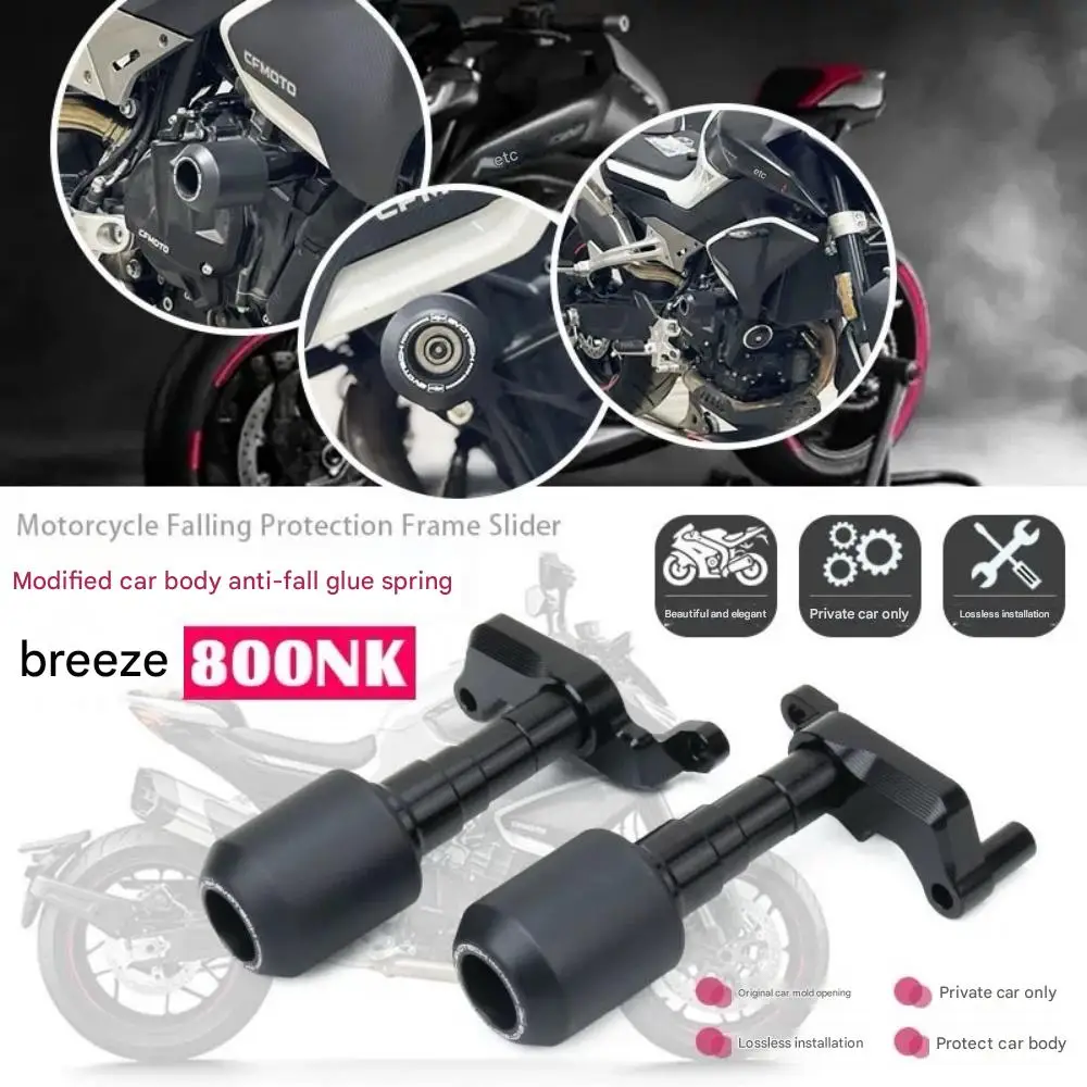 Crash Sliders PER CFMOTO 800NK Copertura di protezione del motore Paratelaio Crash Pad Protezione dalla caduta Guard CF800-7 Accessori