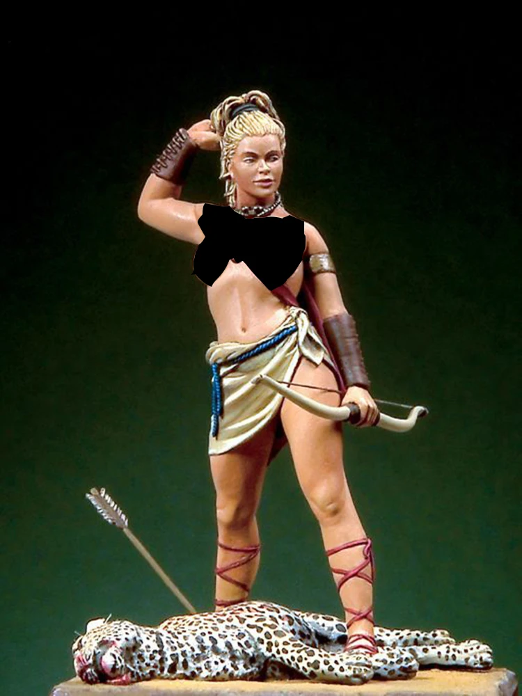 Unpainted Kit  1/32 54mm The Arena woman  ancient  54mm Historical  Figure Resin  Kit