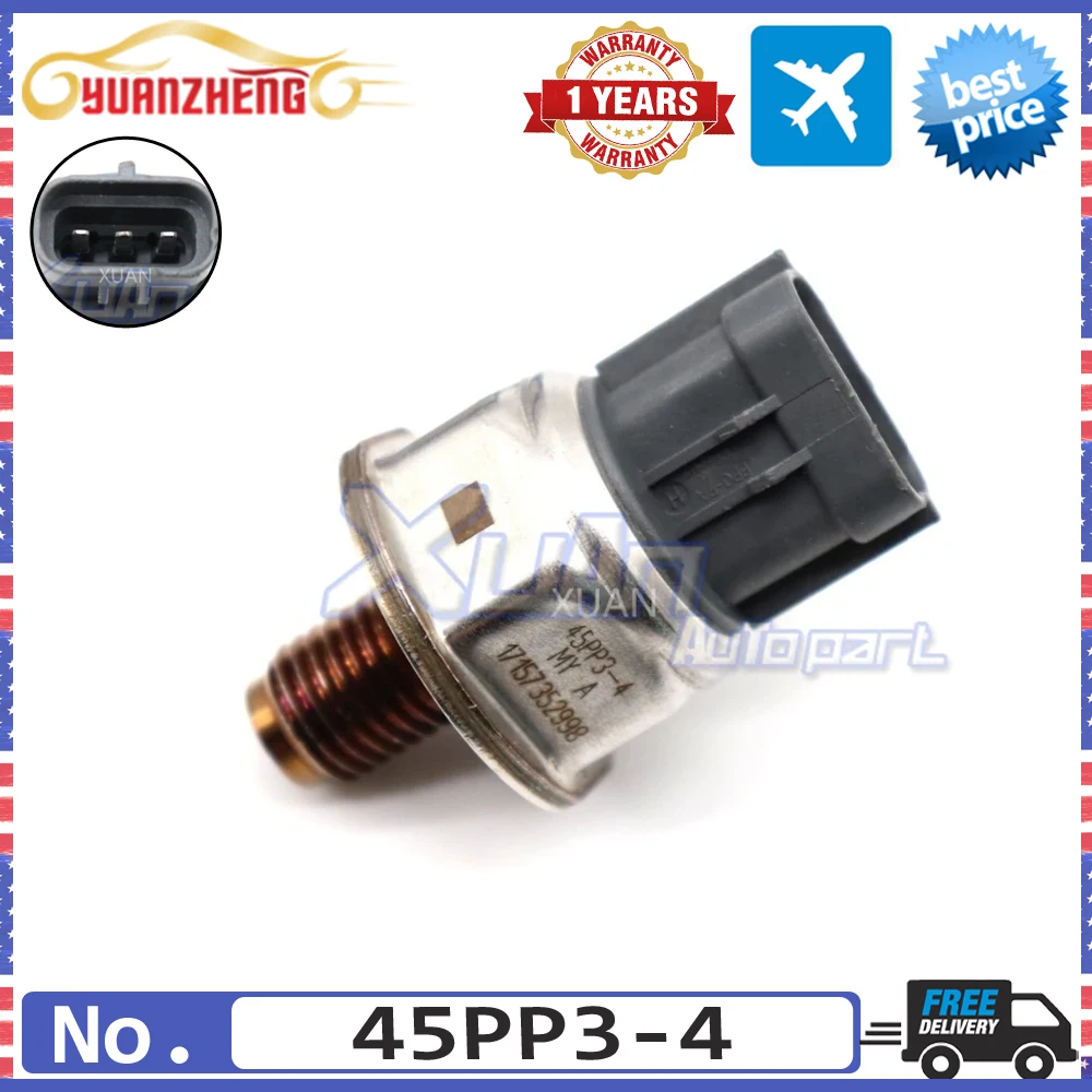 

45PP3-1 45PP3-4 Fuel Rail Pressure Regulator Sensor Valve For LAND ROVER DEFENDER CITROEN RELAY JUMPER 2.4 TD4 2.2 HDI 1465A034A
