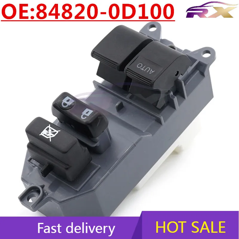 

OEM:84820-0D100 Power Window Master Control Switch For 2005-2011 Toyota Yaris