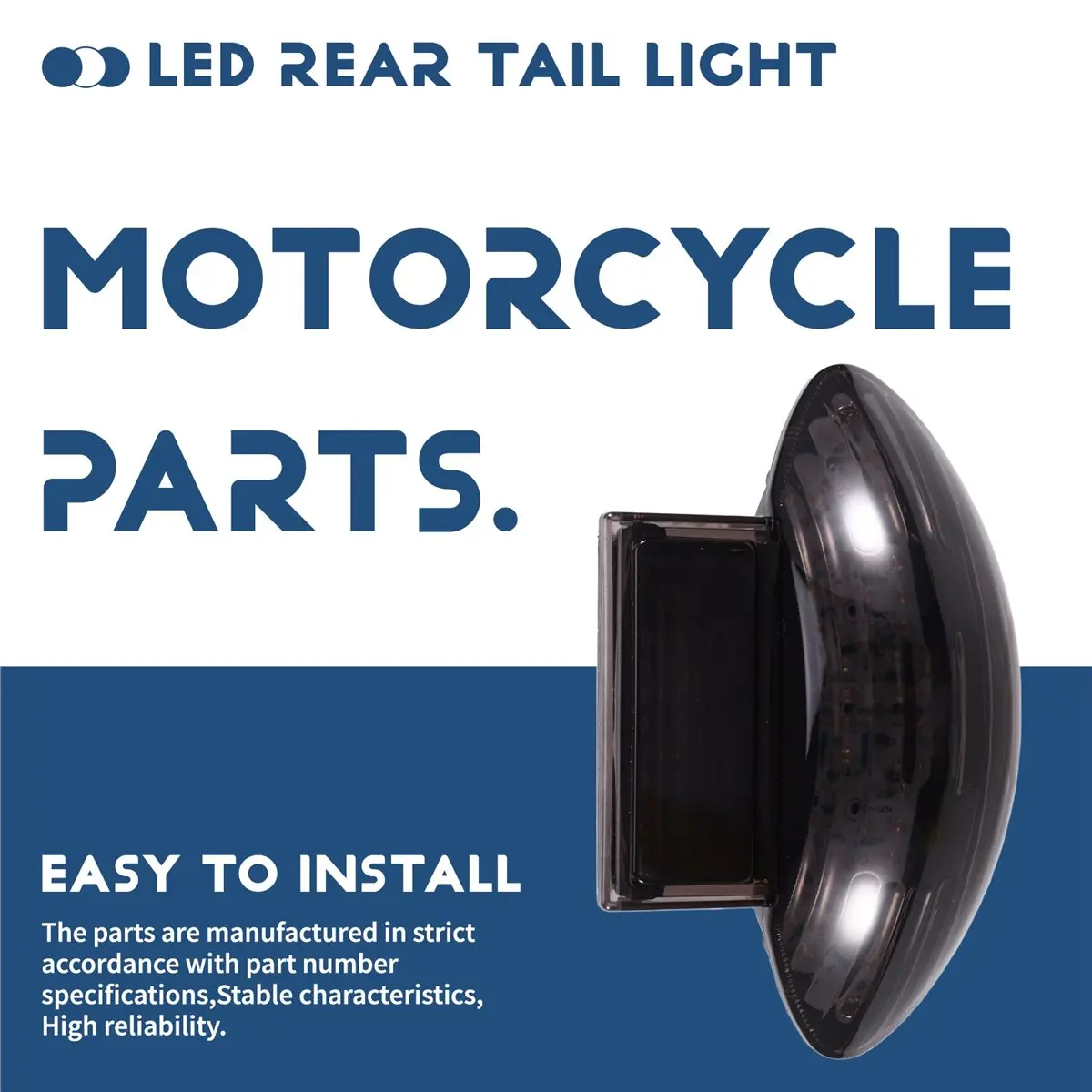 #31E (Brown)Rear Tail Light,Motorbikes Accessories