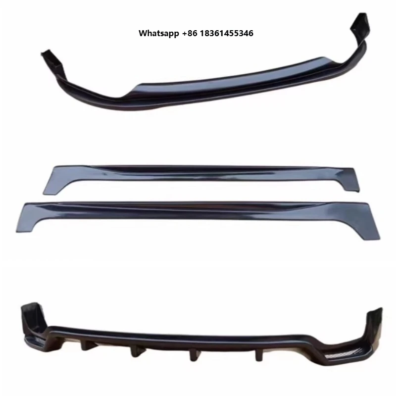 

For FIT JAZZ GK5 2014-2017 Modified New Style Unpainted Body Kit Car Front Shovel Rear Lip Side Skirt