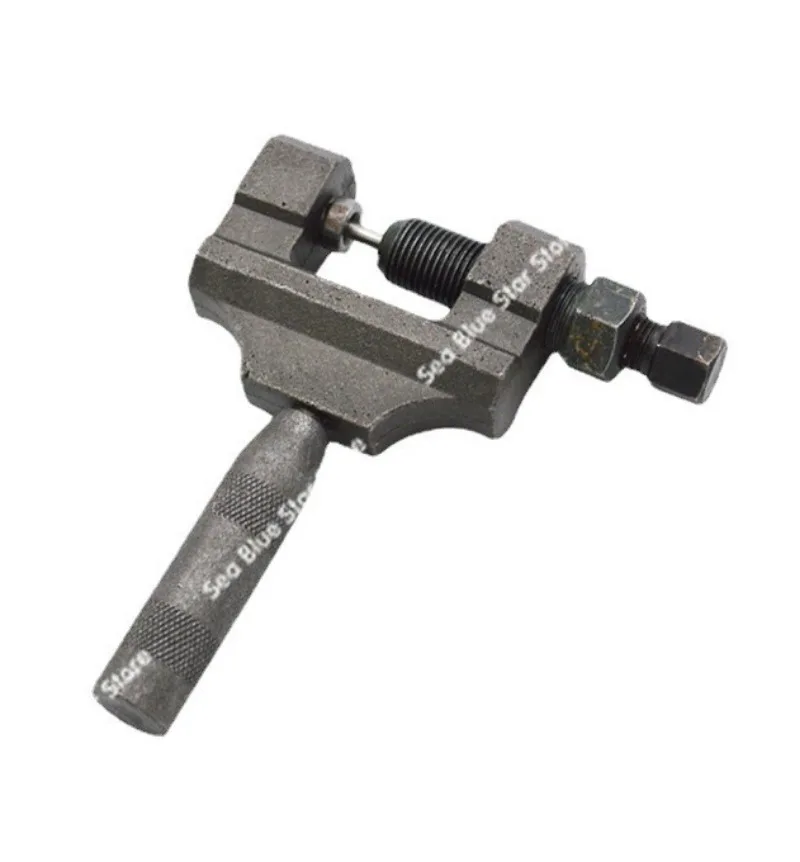 Bicycle motorcycle chain disassembly tool type 420-530 replaceable handle card type chain remover